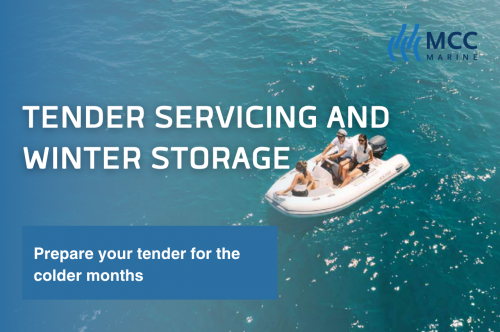Tender Servicing and Winter Storage at MCC Marine
